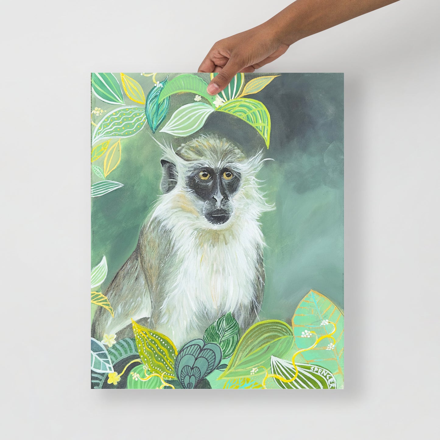 Green Monkey - Poster