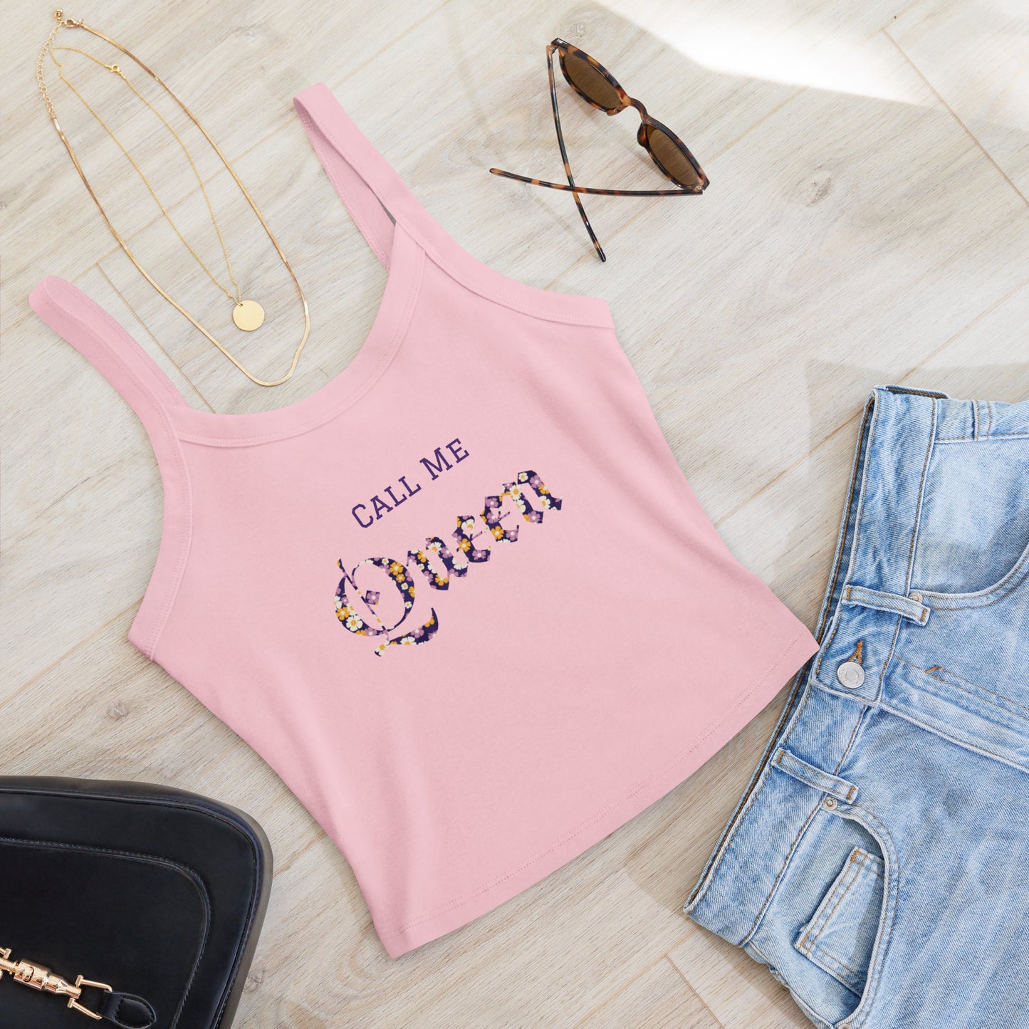 Call Me Queen tank top